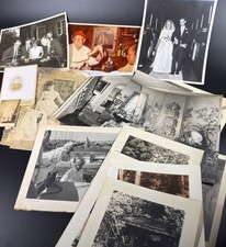 Lot of 14 Large Antique and Vintage Photographs from 1898 to 1960's- 8x10+ picture
