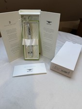 Graf von Faber Castell Bentley Ball Point  Pen White Mint Sealed New In Box picture