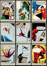 1966 Donruss Marvel Super Heroes Partial Set of 22 -Nice Condition- EX to NM picture