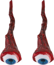 2Pcs Fake Realistic Ripped Out Bloody Eyeball for Halloween Cosplay Party picture