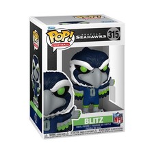 Funko POP NFL: Seahawks - Blitz - Mascots OS, Multicolour picture