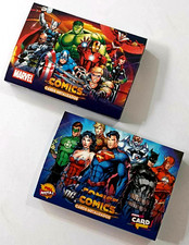 2019 DC COMICS & MARVEL Full Set 232/232 Cards + 2 Collectible Case Batman Loki picture