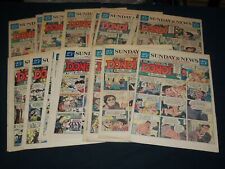 1971-1976 NEW YORK SUNDAY NEWS COLOR COMICS PAGES LOT OF 40 - DONDI - NP 5323 picture