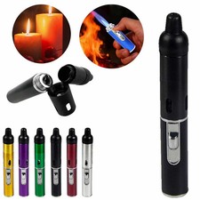 1pcs All-in-1 Pipe Windproof Click Butane Refillable Torch Lighter Click-N-Hit picture