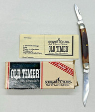 Old Timer Minuteman 104 OT Two Bladed Folding Pocket Knife Made In USA picture