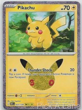 Pikachu 023/128 Holo Pikachu Rare ME: 30th Celebration Pokemon Near Mint picture