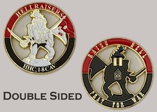 Hellraisers HHC 18 CAV Raise Hell Pray For War Challenge Coin  J#2 picture