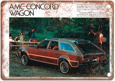 1978 American Motors Corporation AMC Vintage Ad Retro Look Metal Sign A12800 picture
