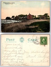 Saybrook Manor Beach Saybrook Connecticut Postcard picture