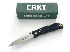CRKT 7263 Bandera Ron Lake Folding Knife G-10 Brass Liners picture