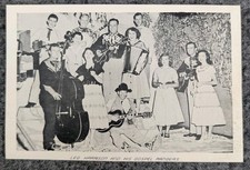 LEO HARRISON AND HIS GOSPEL RANGERS POSTCARD PHOTO  picture