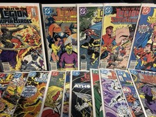 D.C. Comics (55) Lot - LEGION OF SUPER HEROES - JUSTICE LEAGUE - MORE picture