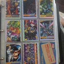 Wizard 1993 Spawn WildC.A.T.s Cyberforce Wetworks Last Action Hero 9-Card Lot picture