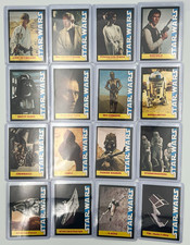 Topps 1977 Star Wars Base Set Trading Card Lot 16 Luke Leia Han Vader picture
