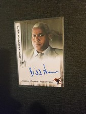 2007 Rittenhouse Spider-Man 3 Bill Nunn Autograph Auto Robbie Robertson Marvel picture