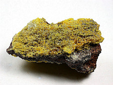 MINERALS : PYROMORPHITE CRYSTALS ON FRONT AND BACK FROM BROKEN HILL IN AUSTRALIA picture