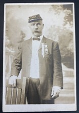 Mint USA Real Picture Postcard RPPC Civil War Veteran Dittrich Photo picture