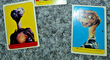E.T. EXTRA TERRESTRIAL © 1982 Topps Complete 12 ET Sticker Card Set (Sealed Set) picture