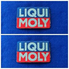 A Pair Of Motorsport Racing Patches Sew / Iron On Badges Liqui Moly picture