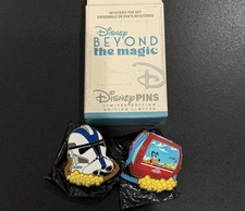 2026 D23 Beyond The Magic Star Wars &Skyline Popcorn Bucket Mystery Pins LE 860  picture