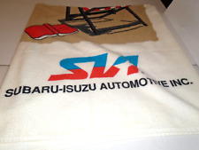 SUBARU - ISUZU AUTOMOTIVE INC. PROMOTIONAL PROMO LARGE COLLECTIBLE BEACH TOWEL picture