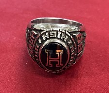 Vintage Balfour 1989 North Lenior High School Hawks Class Ring Size 9.75 picture