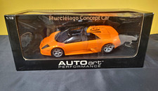 AUTOart Lamborghini Murciélago Concept Car Orange Diecast Model 1:18 Scale picture