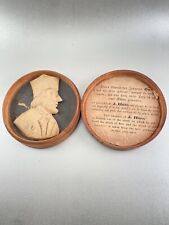 Rare 1857 Relic of J. Huss - Died at Stake for religious picture