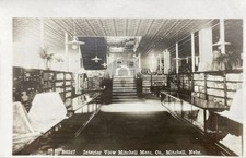 Mitchell Nebraska Mercantile Co Store Interior View RPPC Photo Postcard COPY picture