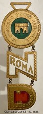 ROMA IX° CONCORSO GINNICO NAZIONALE A.XV° 1937 DISTINTIVO PARTITO DI GOVERNO picture