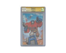 Peter Cullen Signed Transformers #1 Nakayama Foil Comic Book CGC Optimus Prime picture