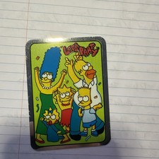 Vintage 90s The SIMPSONS Vending Machine  Sticker  picture