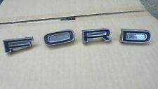 1972 Ford Galaxie letter emblems D2AB-6540228  Driver quality picture