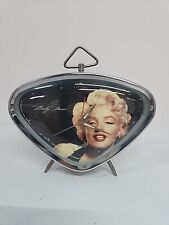 Vintage Centric Marilyn Monroe Norma Jean Triangle Shape Desk Shelf Clock WORKS picture