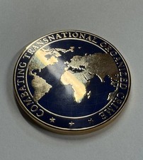 DOJ International Organized Crime Intelligence & Operations Challenge Coin IOC-2 picture