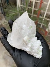 Outstanding Natural Green Tourmaline combine with Rare Montebrasite & Topaz  picture