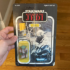 Star Wars Kenner Vintage 1983 Yoda Return of the Jedi Master MOC Carded variant  picture