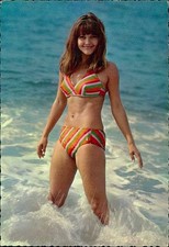 BATHING Beauty BIKINI - Pinup c1960s  Vintage Postcard ( t1305) picture