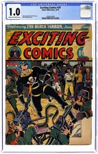 Exciting Comics #29 CGC 1.0 1943 4265613004 picture