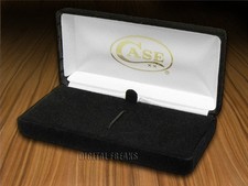 Case xx Knife Black Velvet Hinged Presentation Box for Pocket Knives picture