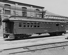 Burlington Combine 3275 at the Chicago Railroad Fair in 1948 8 x 10 Photo picture