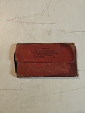 Vintage 1919-20 John A Miller Union Stock Yards Lancaster, PA Notepad  picture