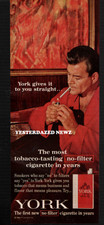 1965 Print Ad for York Cigarettes 