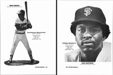 Mike Cubbage Gary Matthews Twins Braves 1978 vintage 8x10 photo poster page picture
