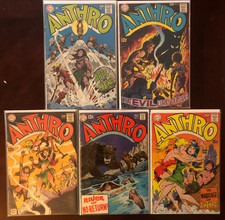 VG-Fine+ Vintage 1968-69 ANTHRO 2 3 4 5 NEAR COMPLETE SET LOT Silver Age DC picture