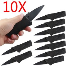 10 PCS Pocket Credit Card Knives Cardsharp Wallet Thin Micro Survival Tool Knife picture