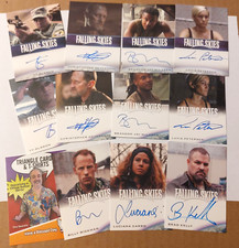 2015 Falling Skies Autograph card Expansion Set of 11 different autograph cards picture