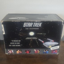 Star Trek USS Enterprise Collector's Edition Telephone The Original Series COA  picture
