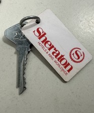 Vintage Sheraton Hotel & Inns Room #225 Key & Fob West Palm Beach Florida FL picture