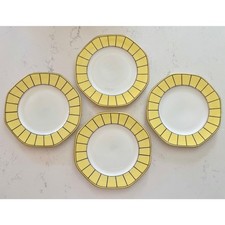 Tiffany & Co. JC & Sons Antique 19C Porcelain Salad Plates England RARE Set of 4 picture